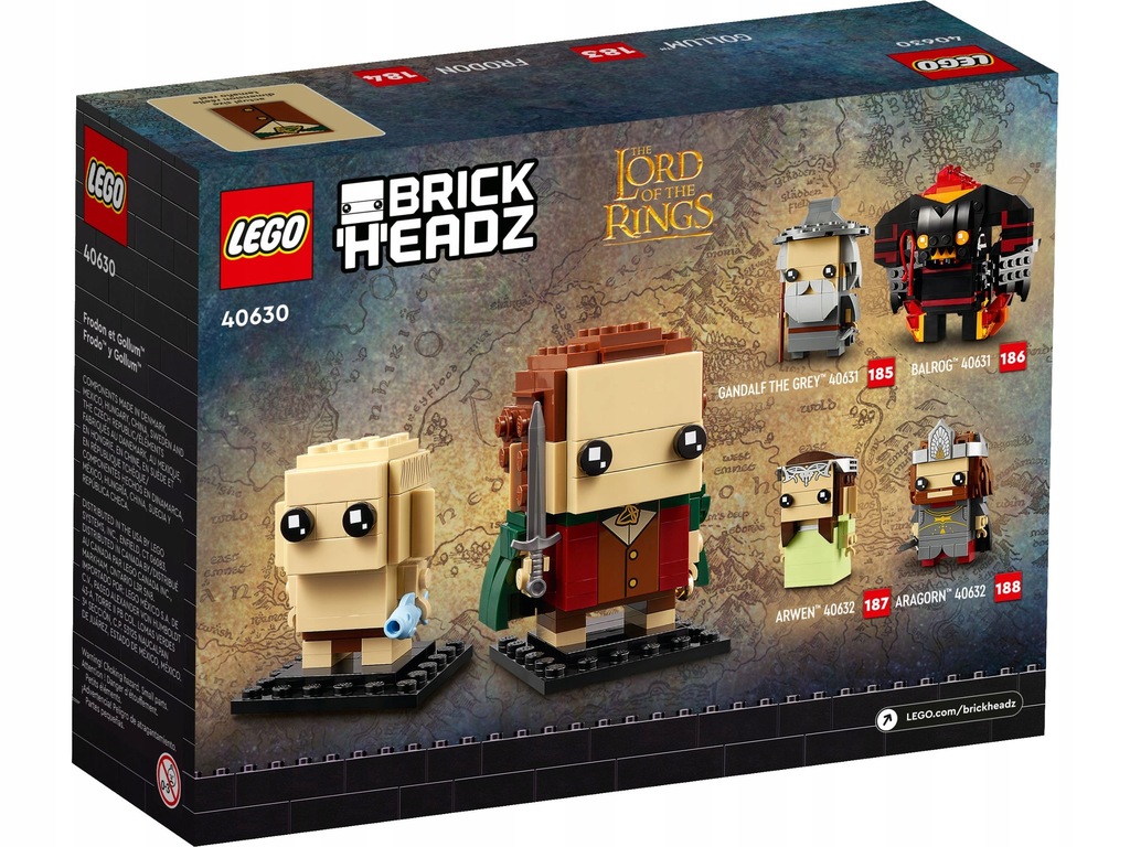 LEGO BrickHeadz 40630 Frodo i Gollum