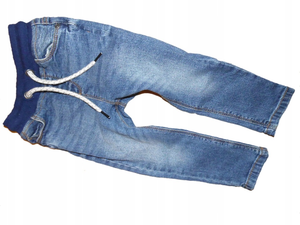 tu spodnie jeans 80-86 stan bdb