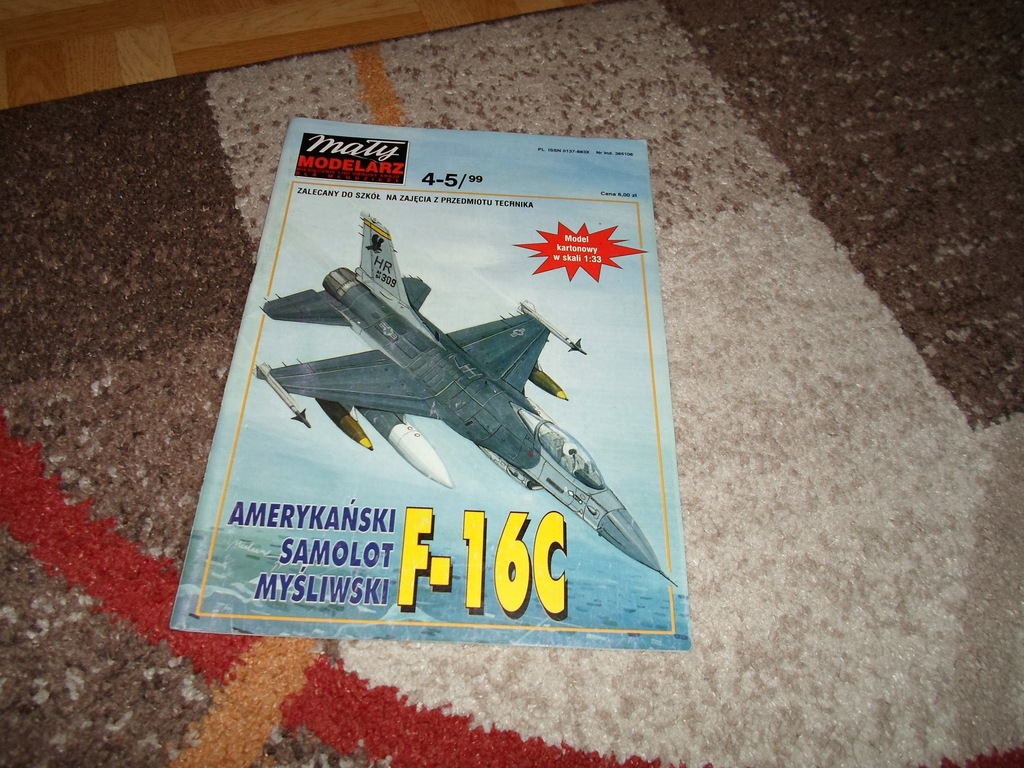 F 16 Maly Modelarz 1/33