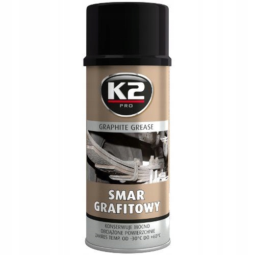 K2 SMAR GRAFITOWY 400ML SPRAY