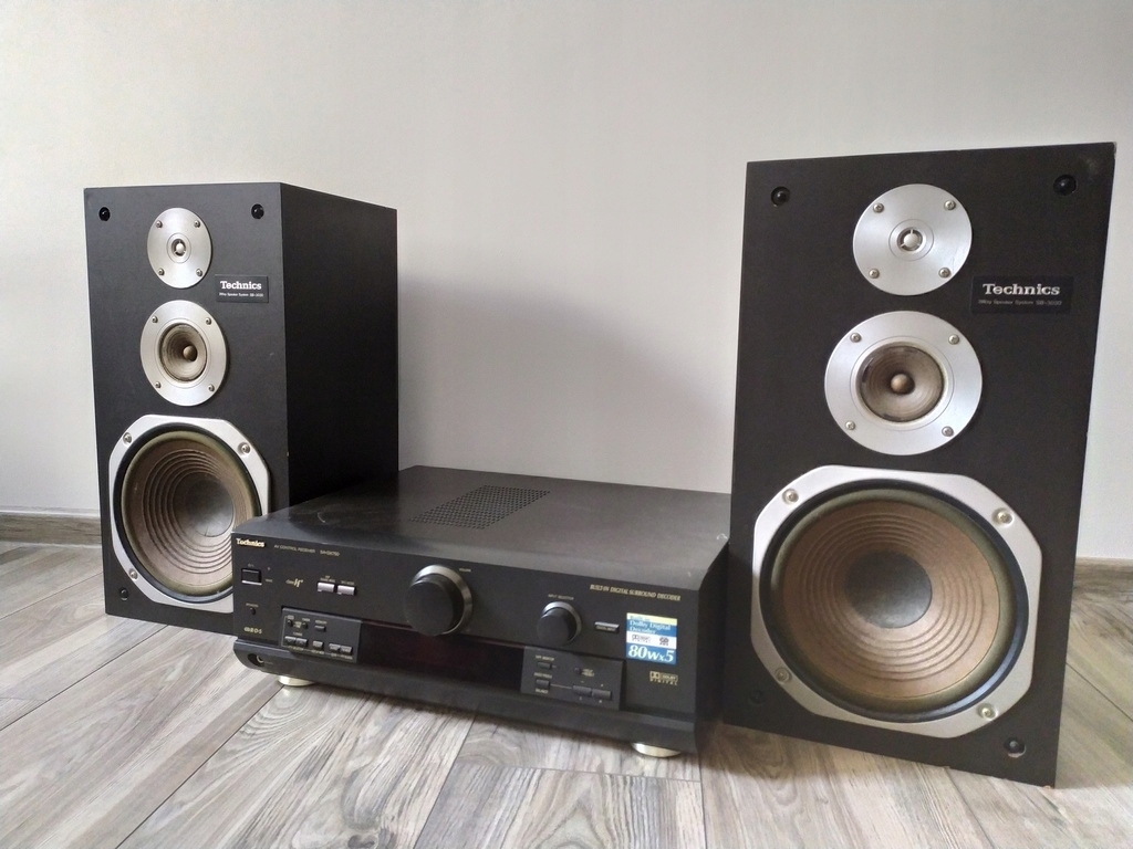 Technics SB-3030 unikalne kolumny podłogowe 1982r