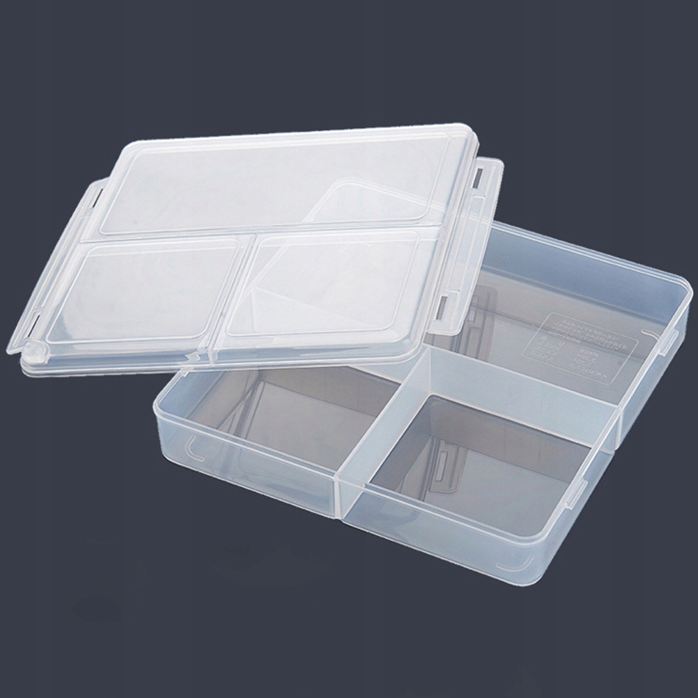 2pcs Plastic Kitchen Storage Box Sealed Crisper 3