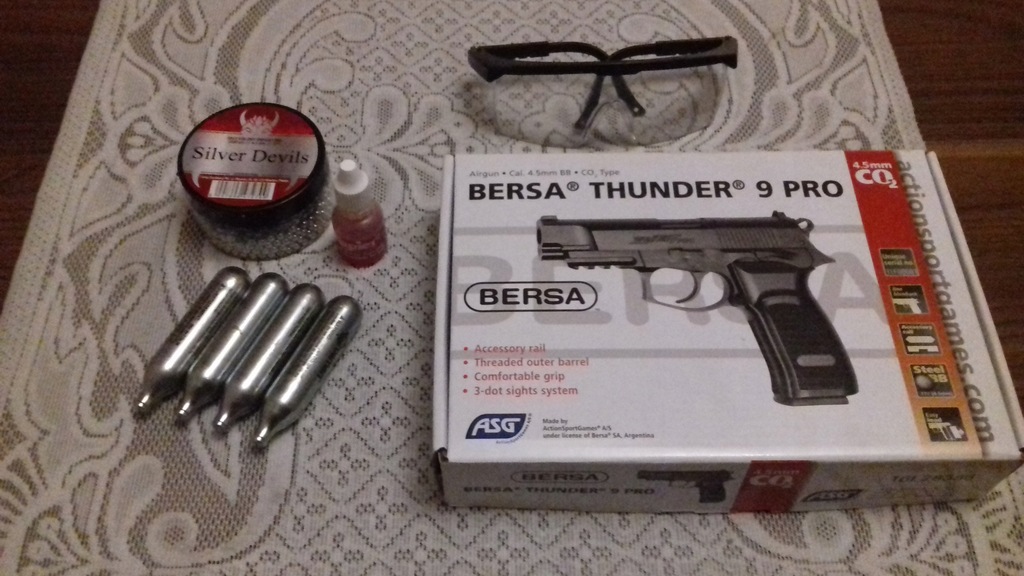 Wiatrówka pistolet Bersa Thunder 9 PRO 4,5 mm