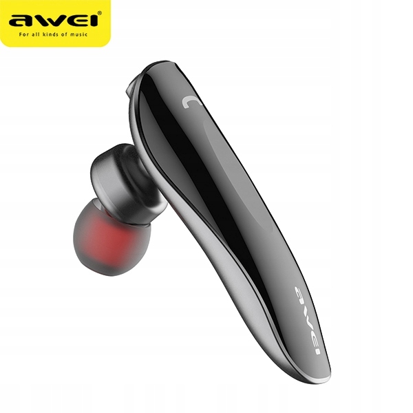 AWEI Słuchawka Bezprzewodowa Bluetooth N1 szary