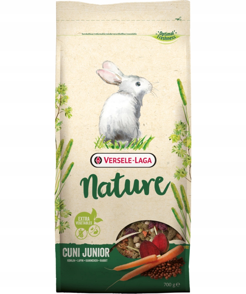 VERSELE LAGA Cuni Junior Nature 700g - dla młodych