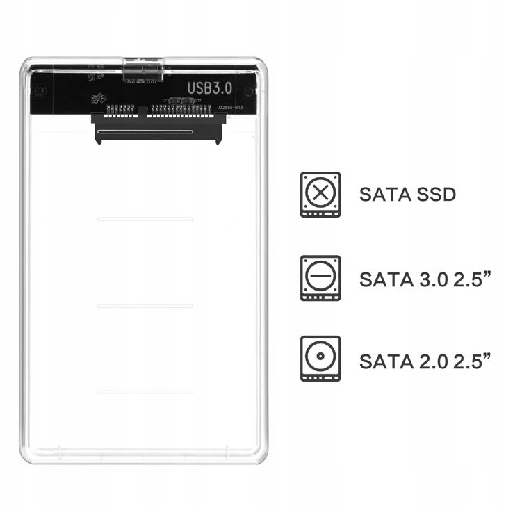 Купить SSD 2 CASE, 5 дюймов HDD USB 3.0 SATA POCKET 3: отзывы, фото, характеристики в интерне-магазине Aredi.ru