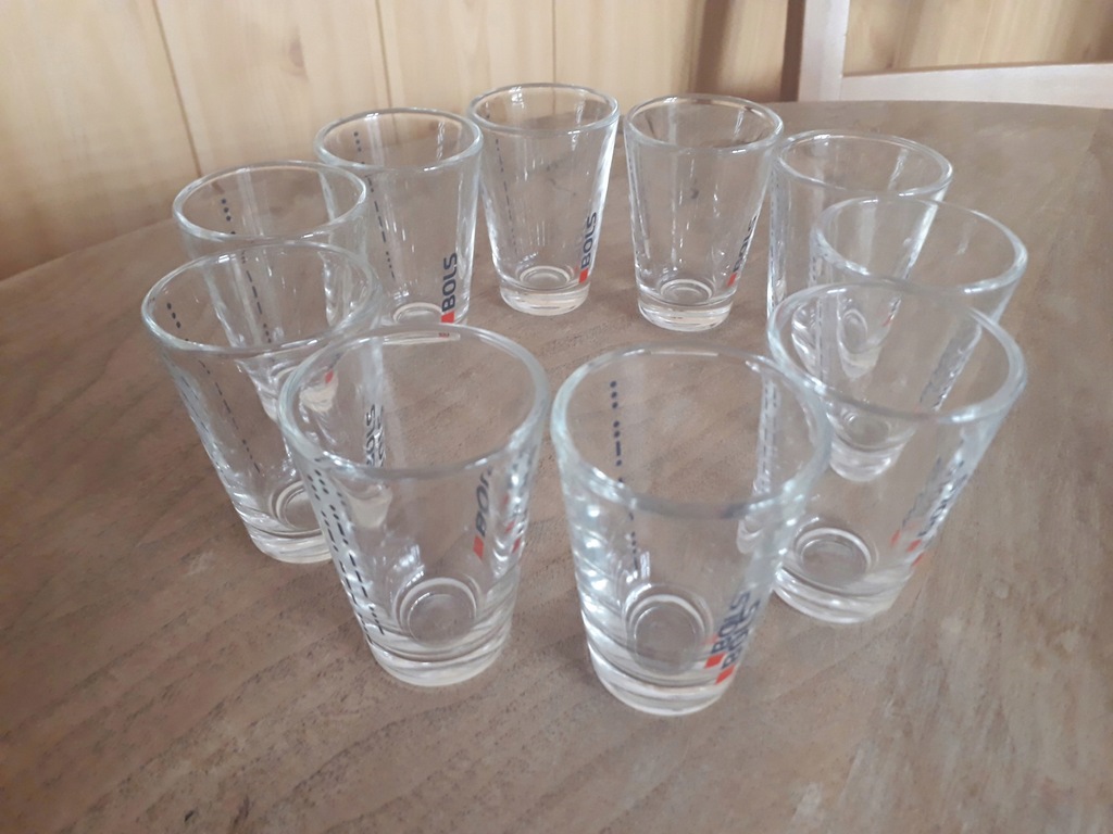 trwałe kieliszki Bols 10 sztuk o pojemności 50 ml