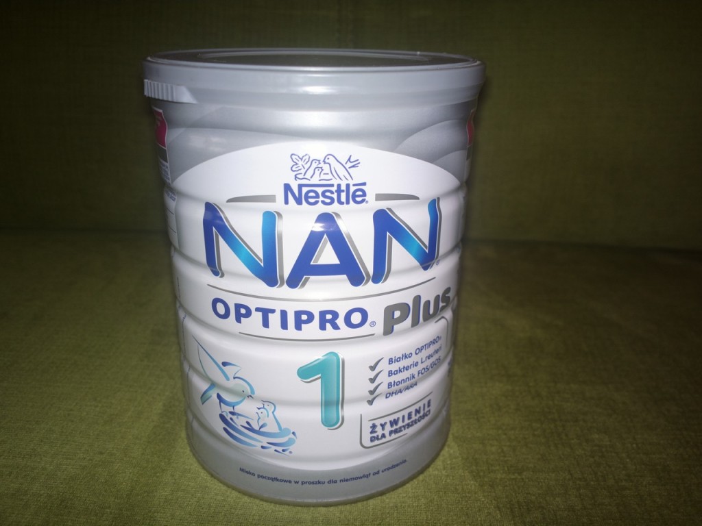 Mleko NAN Optipro Plus 1,800g, NOWE