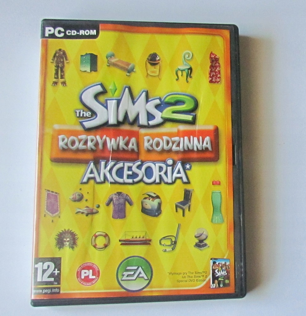 The Sims 2 Rozrywka rodzinna akcesoria OKAZJA BOX