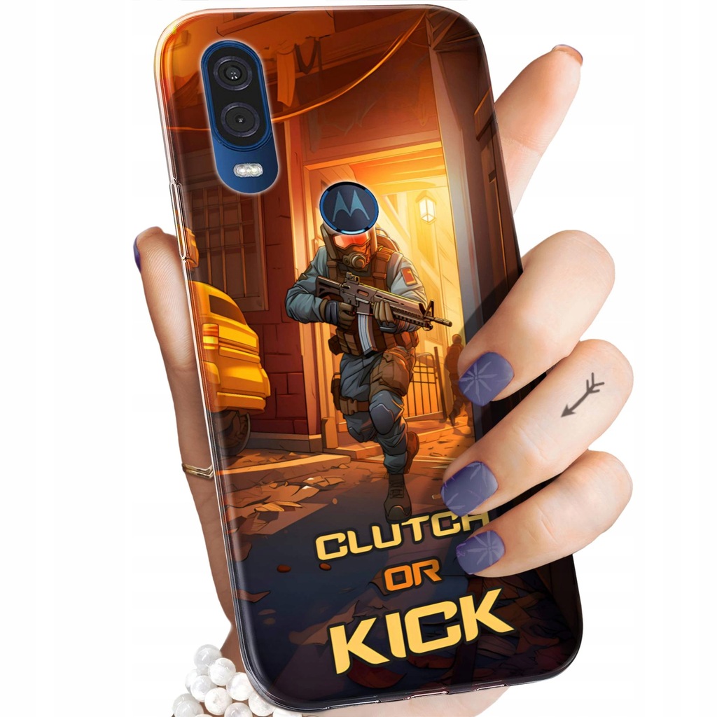 ETUI DO MOTOROLA ONE VISION / P40 WZORY CS GO COUNTER-STRIKE OBUDOWA CASE