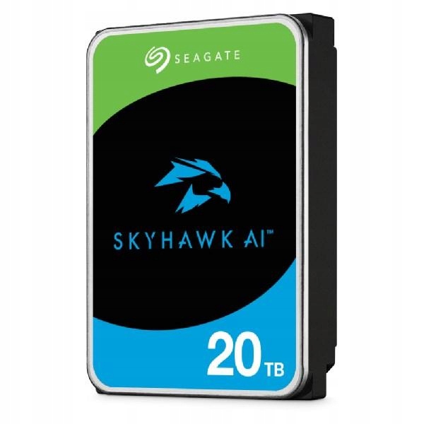 Dysk twardy HDD Seagate SkyHawk AI 20TB 3,5'' SATA ST20000VE002