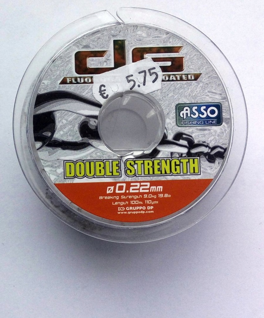 Asso Double Strength 0.22mm 9.00kg 100m