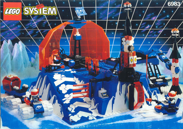 LEGO SPACE 6983 ICE STATION ODYSSEY UNIKAT KLOCKI