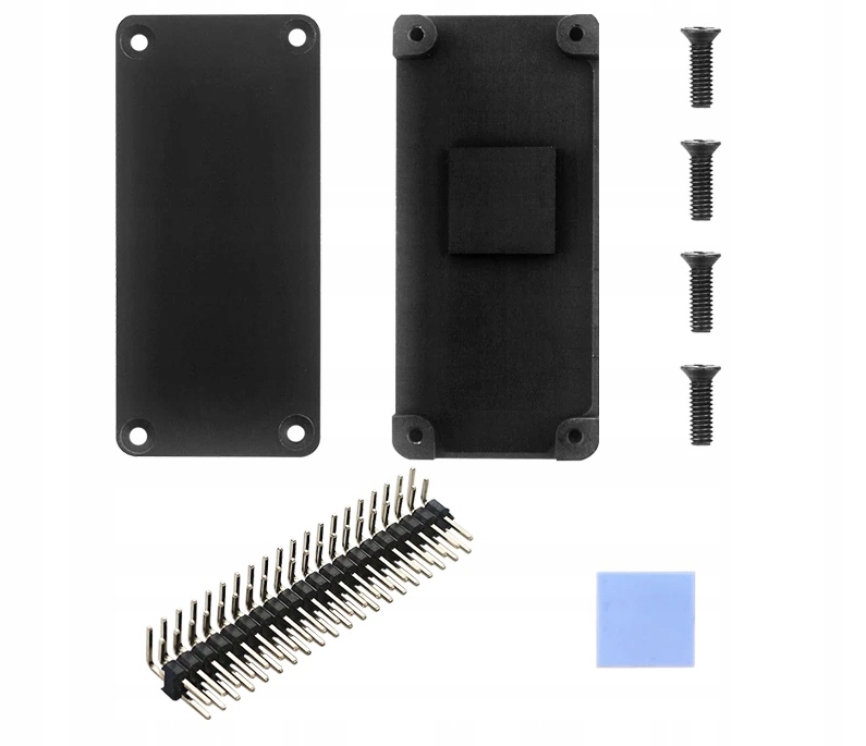 Raspberry Pi Zero 2 W - obudowa/chłodzenie - alu