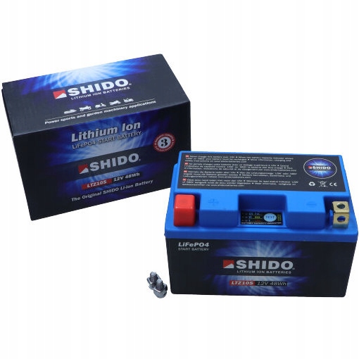 SHIDO akumulator litowy LTZ10S/ YTZ10S TTZ10S-BS