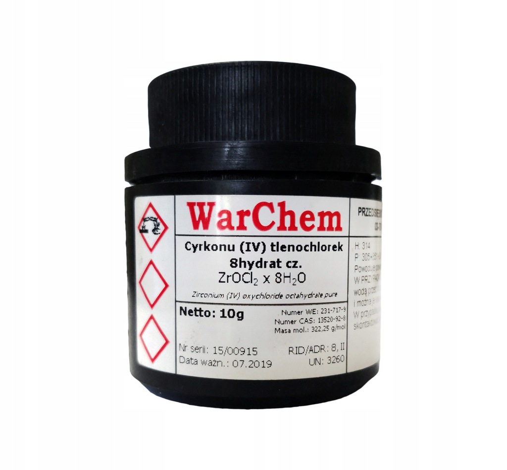 TLENOCHLOREK CYRKONU - 10g WARCHEM [35513]