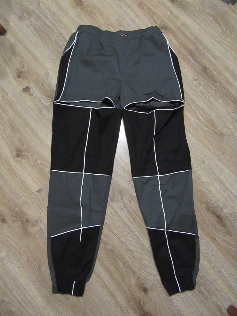 MANIERE DE VOIR spodnie damskie rozcięcia NOWE L
