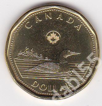 Moneta 1 dolar z 2012r -kolorowe monety z Kanady!