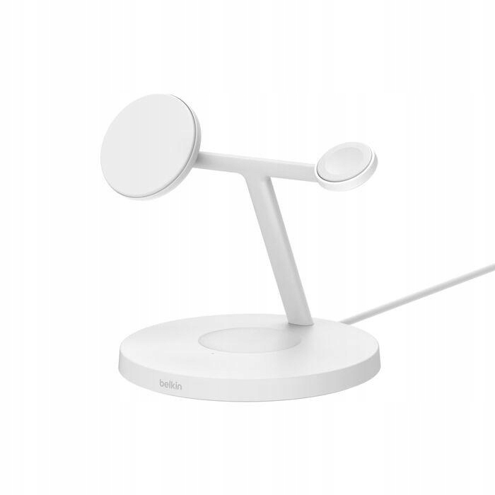 Ładowarka Boost Charge Pro 3w1 Qi2 15W regulowana, biała