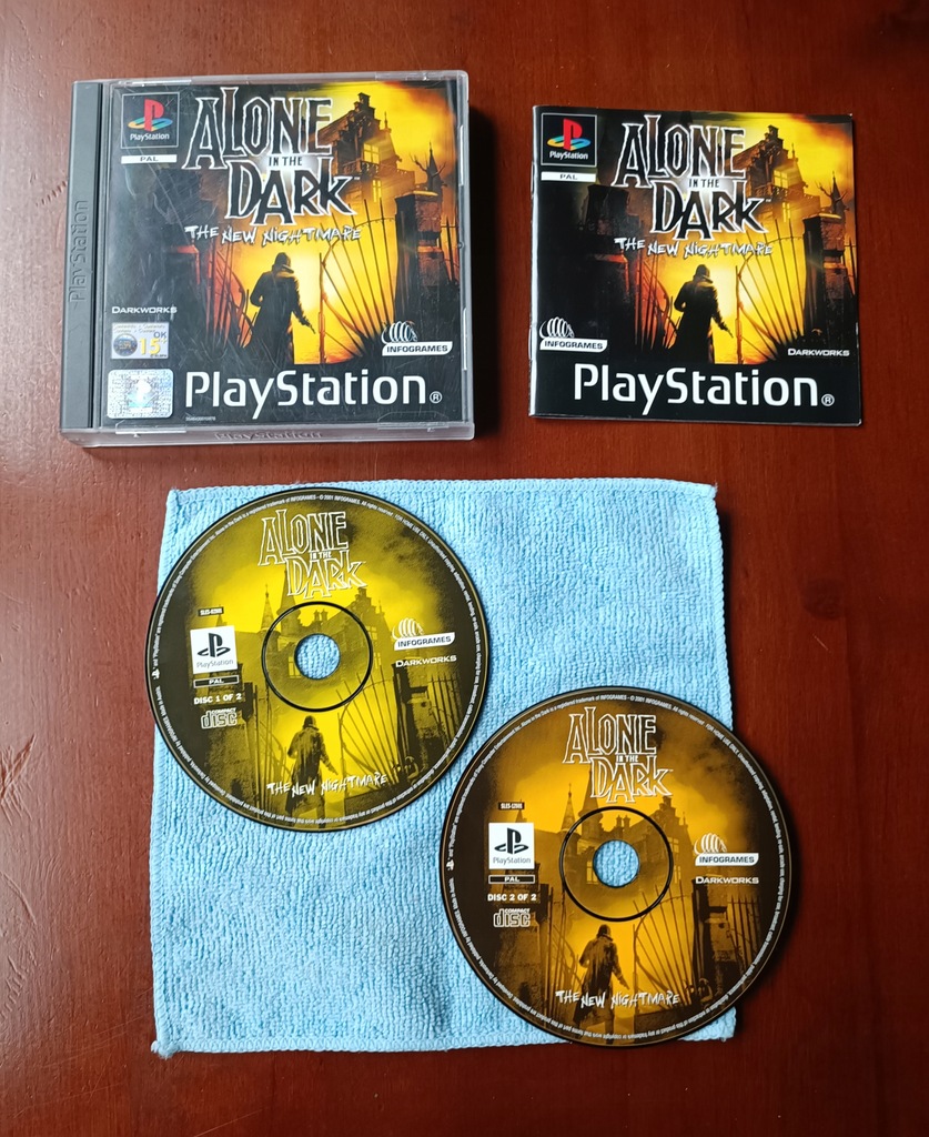 Alone in the Dark Nightmare PSX PS1 PLAYSTATION