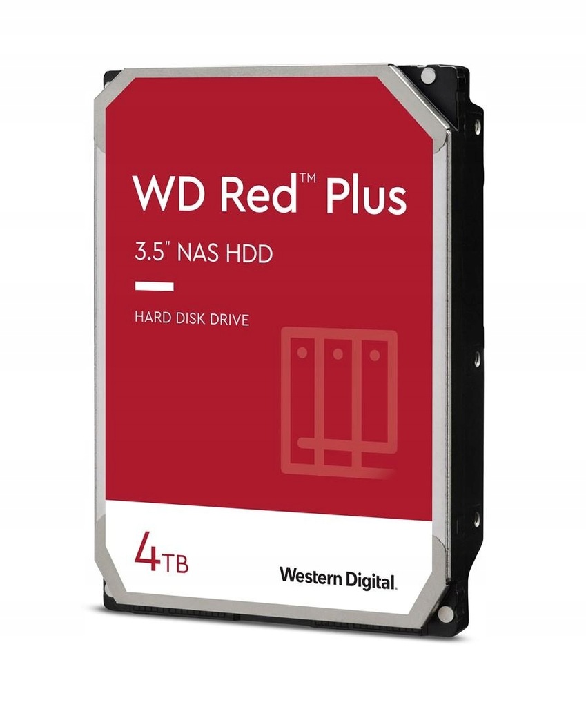 Dysk HDD WD Red Plus WD40EFPX 4 TB 3.5'' 256 MB