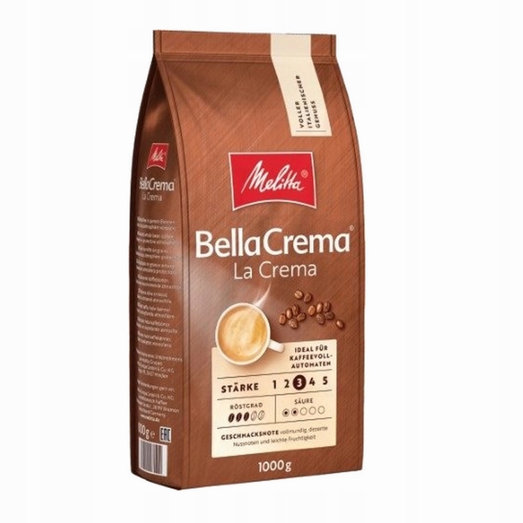 MELITTA BellaCrema La Crema 1kg kawa ziarnista