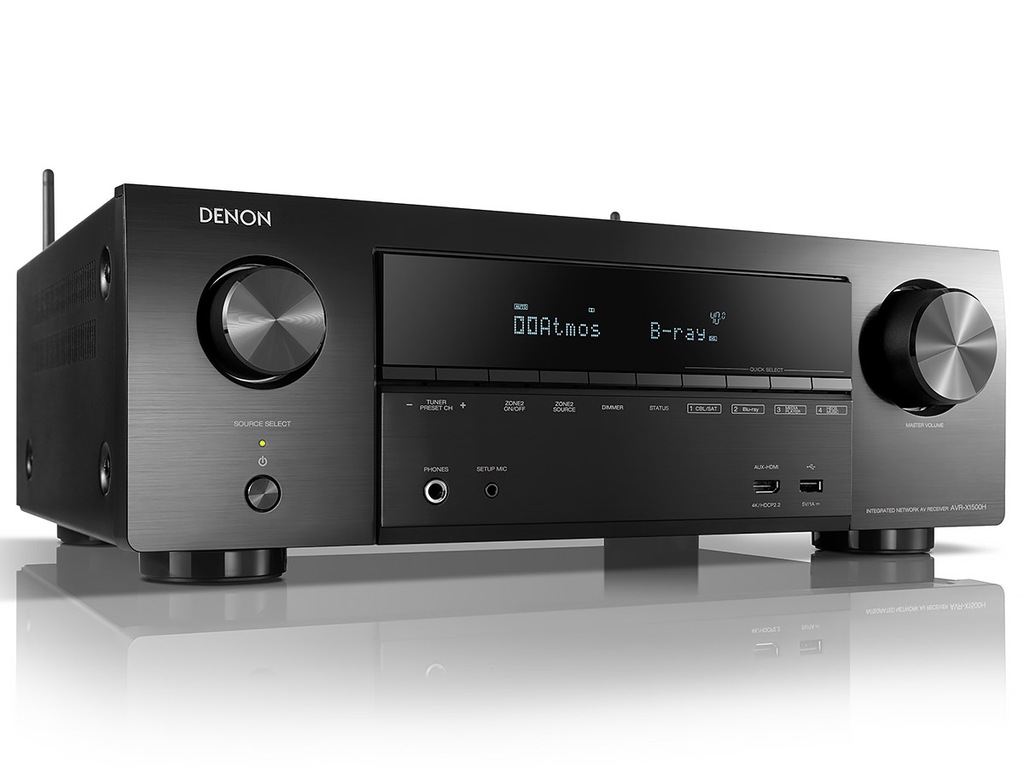 Купить Ресивер Denon AVR-X1500H | AirPlay2 | Спотифай: отзывы, фото, характеристики в интерне-магазине Aredi.ru