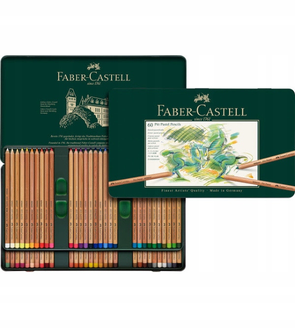 FABER - CASTELL Kredki pastelowe PITT 60 kolorów