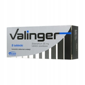 Valinger 25 mg (Syldenfil) 2 tabl, lek na potencje
