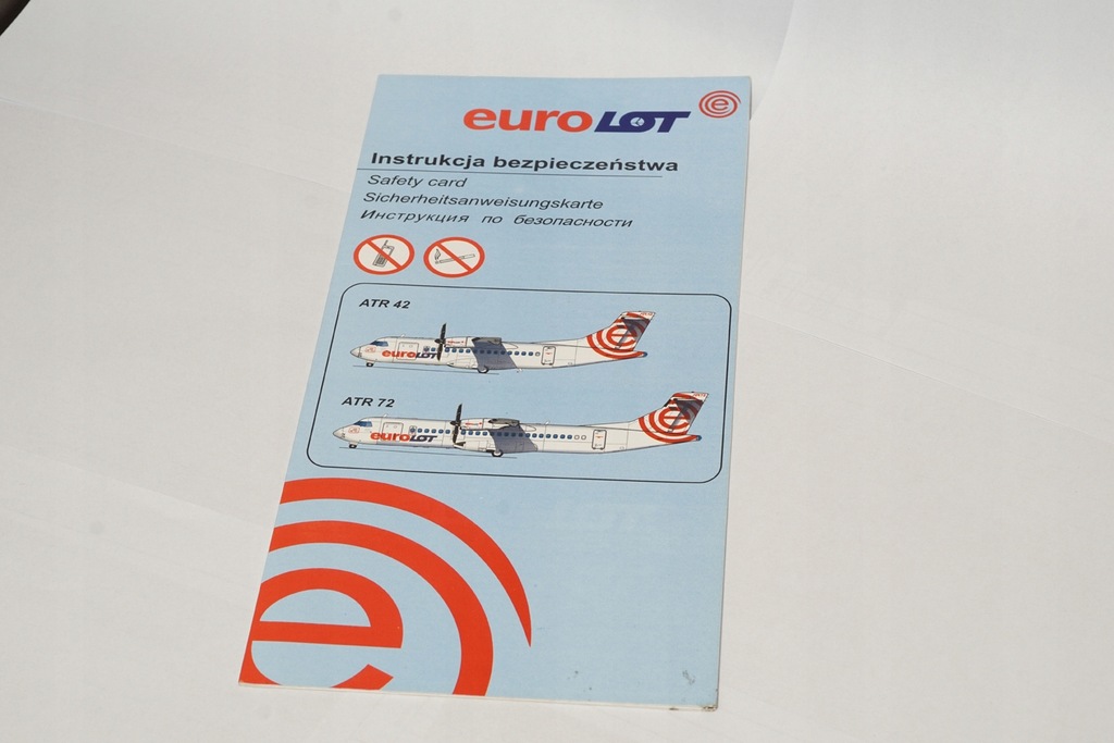 EuroLOT Safety Card ATR 42/72