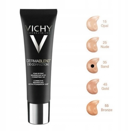 VICHY DERMABLEND 3D Correction sand 35 SPF25