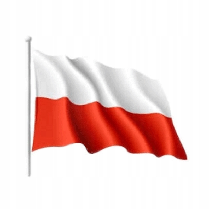 FLAGA POLSKI DUŻA 125x200 NA MASZT OCZKA PRODUCENT