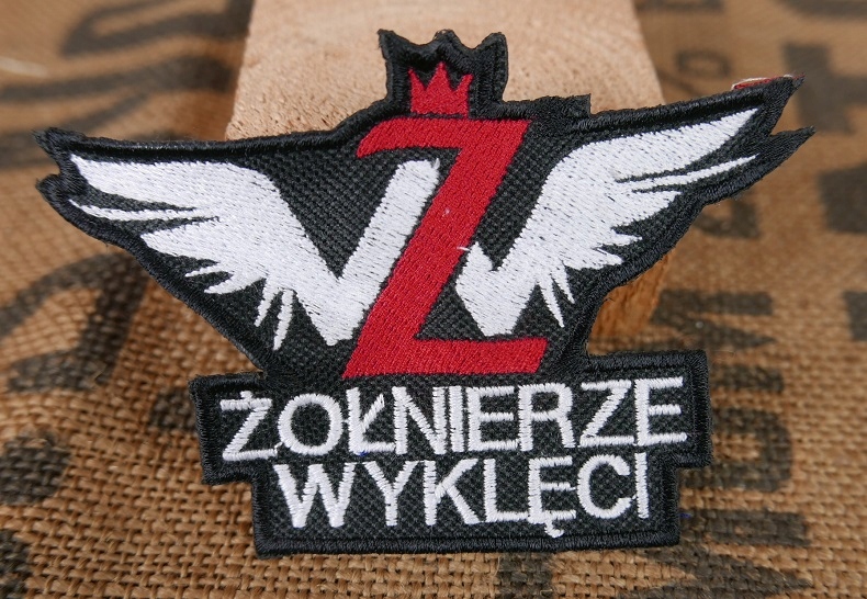 Żołnierze Wyklęci Logo Naszywka Haftowana Polska