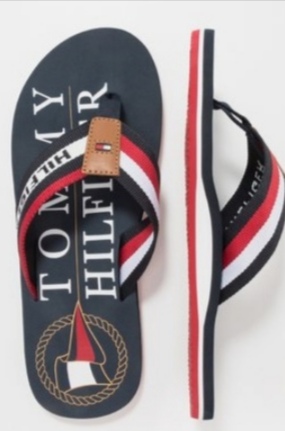 Tommy Hilfiger 43 Maritime Beach klapki japonki