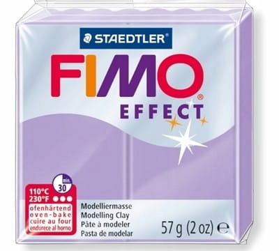 FIMO EFFECT 57G LILOWY PASTELOWY STAEDTLER