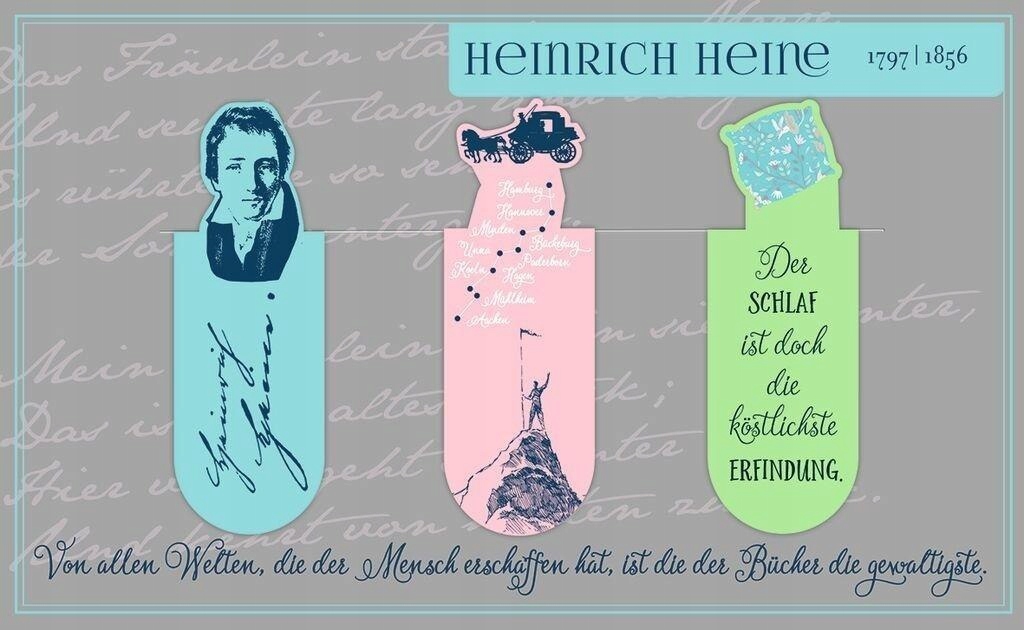 Zakładki magnetyczne - Heinrich Heine