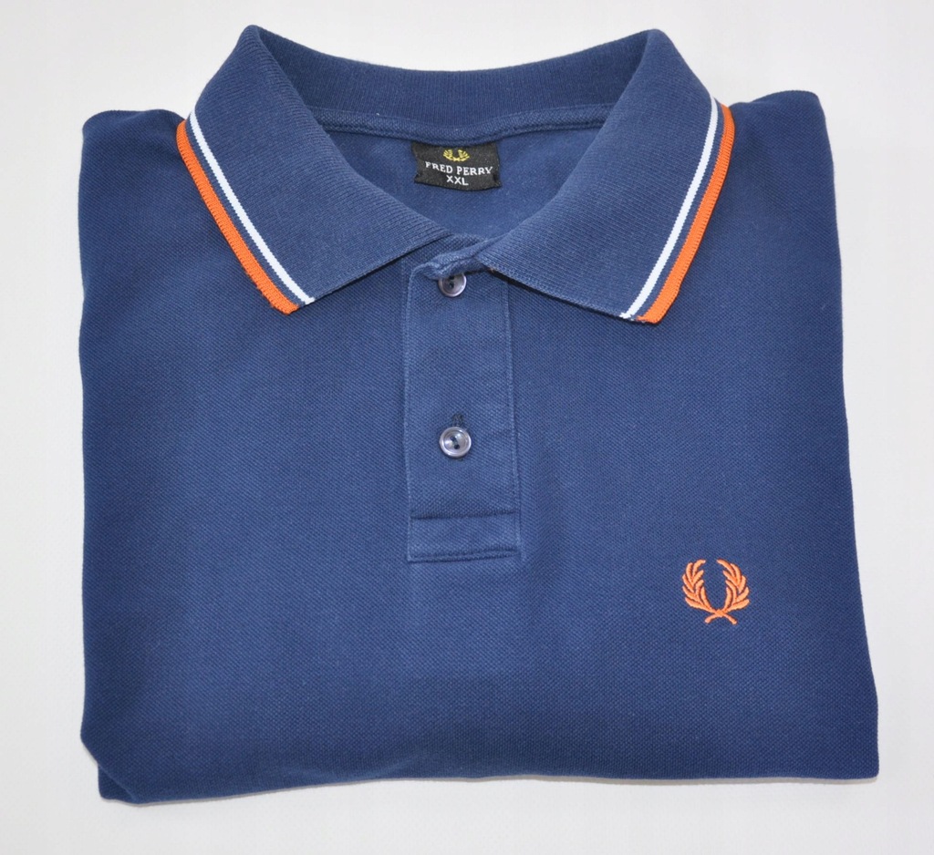 FRED PERRY koszulka polo męska granatowa XXL