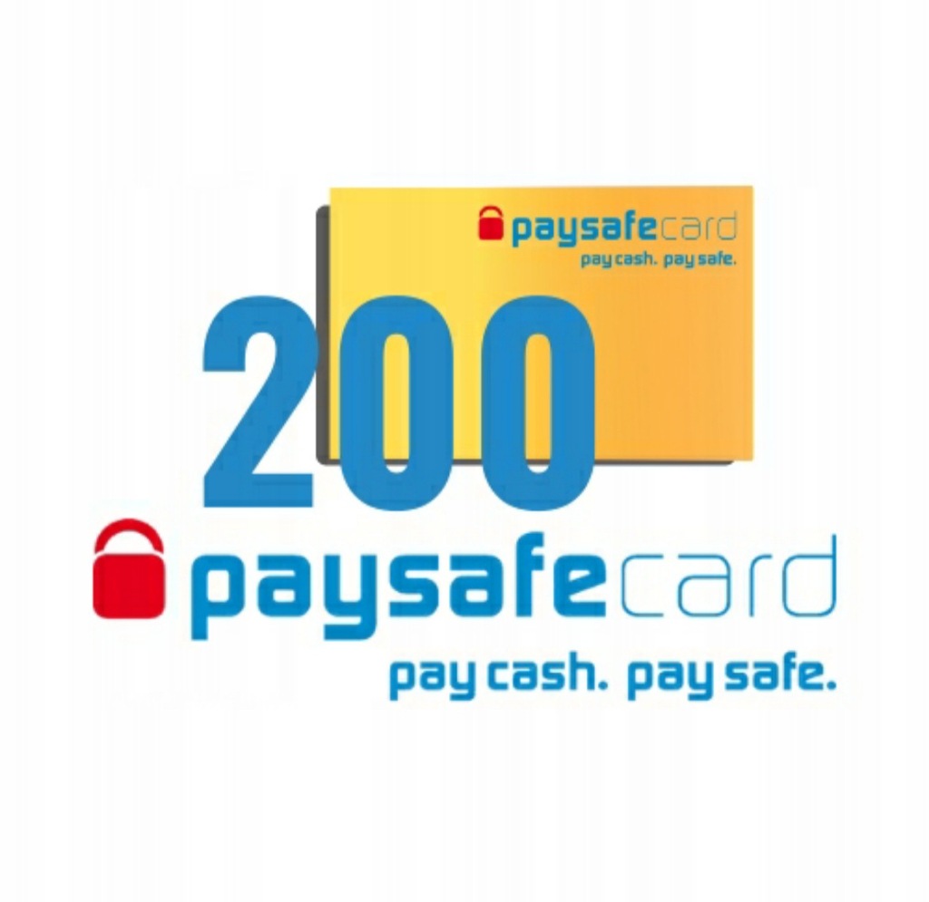 PAYSAFECARD 200 ZŁ za 189 ZŁ ostatnie kody