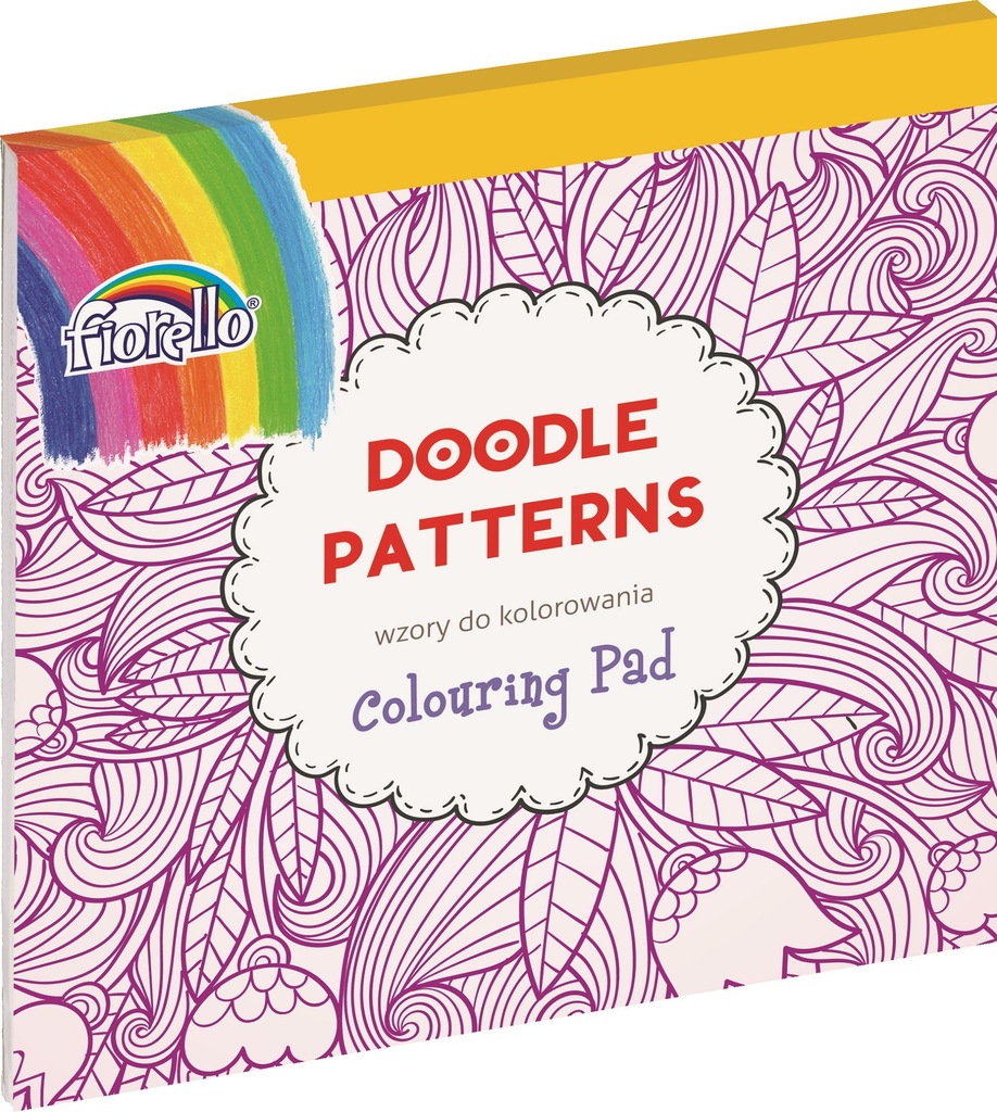 Książka do kolorowania Fiorello DOODLE PATTERNS