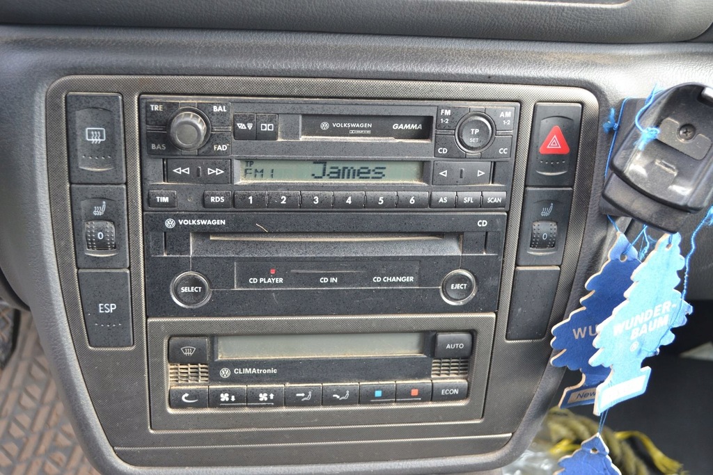 VW PASSAT B5 FL LIFT RADIO ZMIENIARKA GAMMA KOMPLE