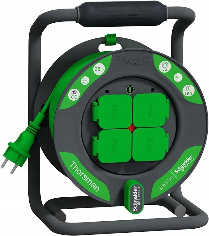Przedłużacz bębnowy Schneider 25 m W013