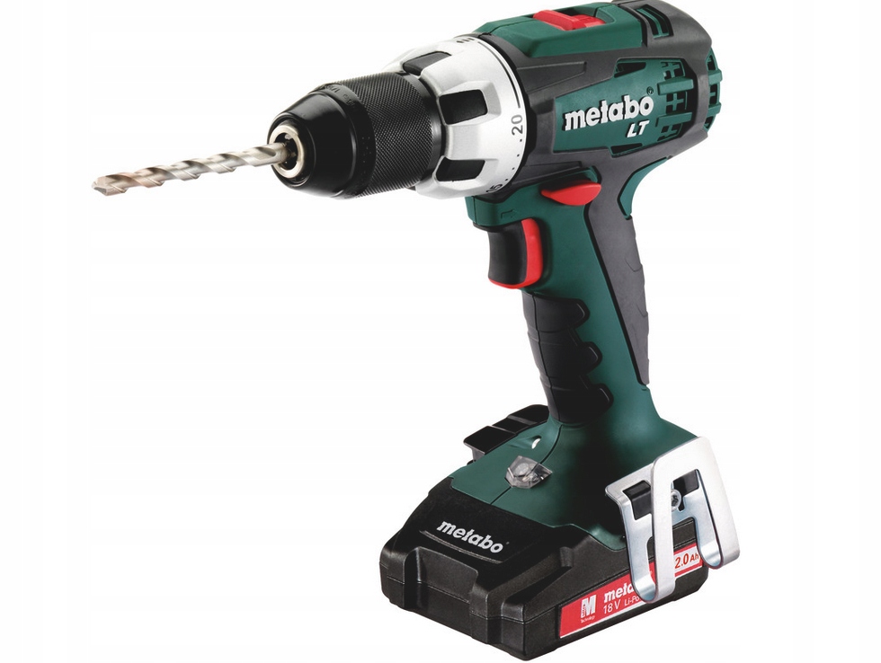 Wiertarko-wkrętarka akumulatorowa Metabo BS 18 LT Compact 18V 2x2,0Ah Li-Po