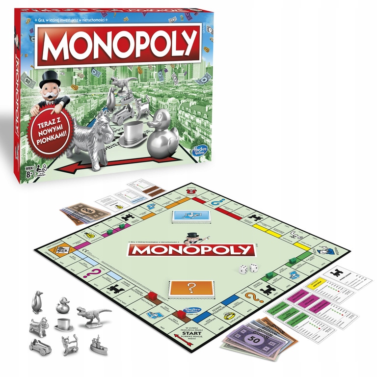 Купить СТАНДАРТНАЯ НОВАЯ ВЕРСИЯ ИГРЫ HASBRO MONOPOLY - C1009: отзывы, фото, характеристики в интерне-магазине Aredi.ru