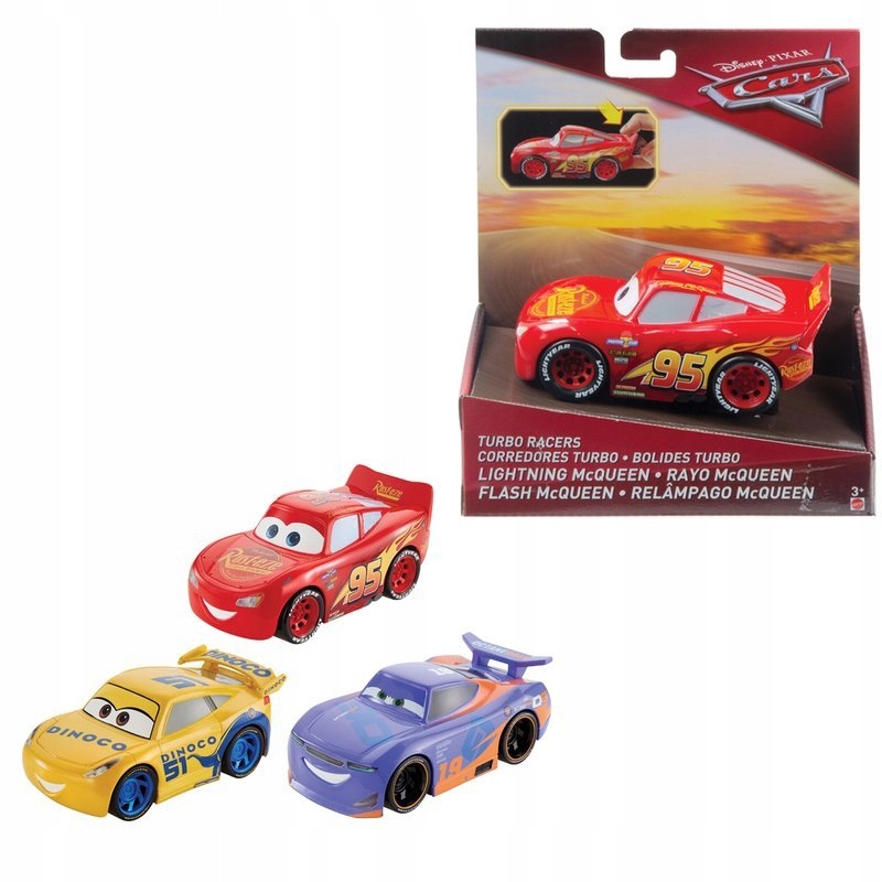 OUTLET Mattel Cars Auta Na Napęd Turbo Racers