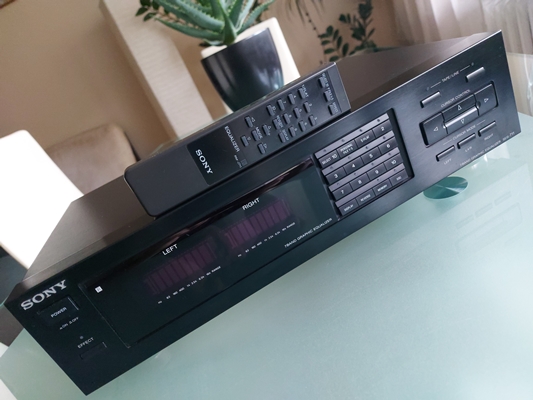 Korektor graficzny Equalizer Sony SEQ-711+ Pilot !