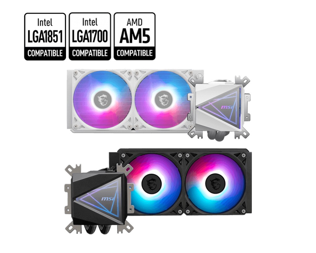 Chłodzenie wodne MSI MAG CORELIQUID I240 ARGB 2x120mm