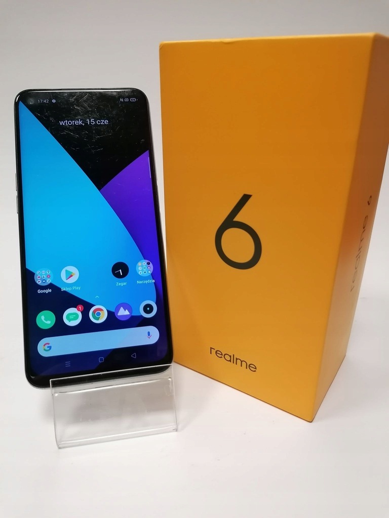 Smartfon Realme 6 8 GB / 128 GB Biały