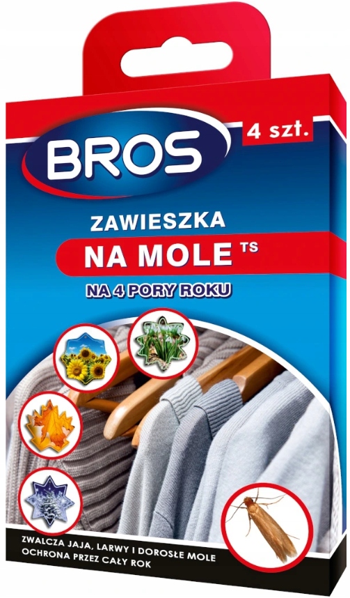 Bros Zawieszki na Mole 4 Pory Roku - 4 szt