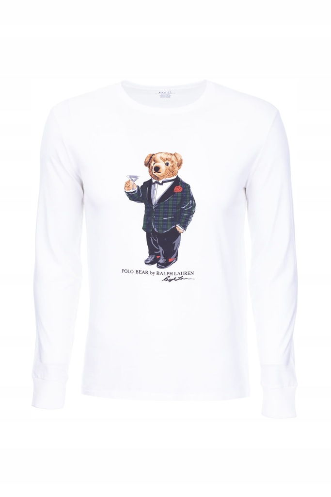 POLO Ralph Bluzka Koszulka męska Logo Bear rozm M