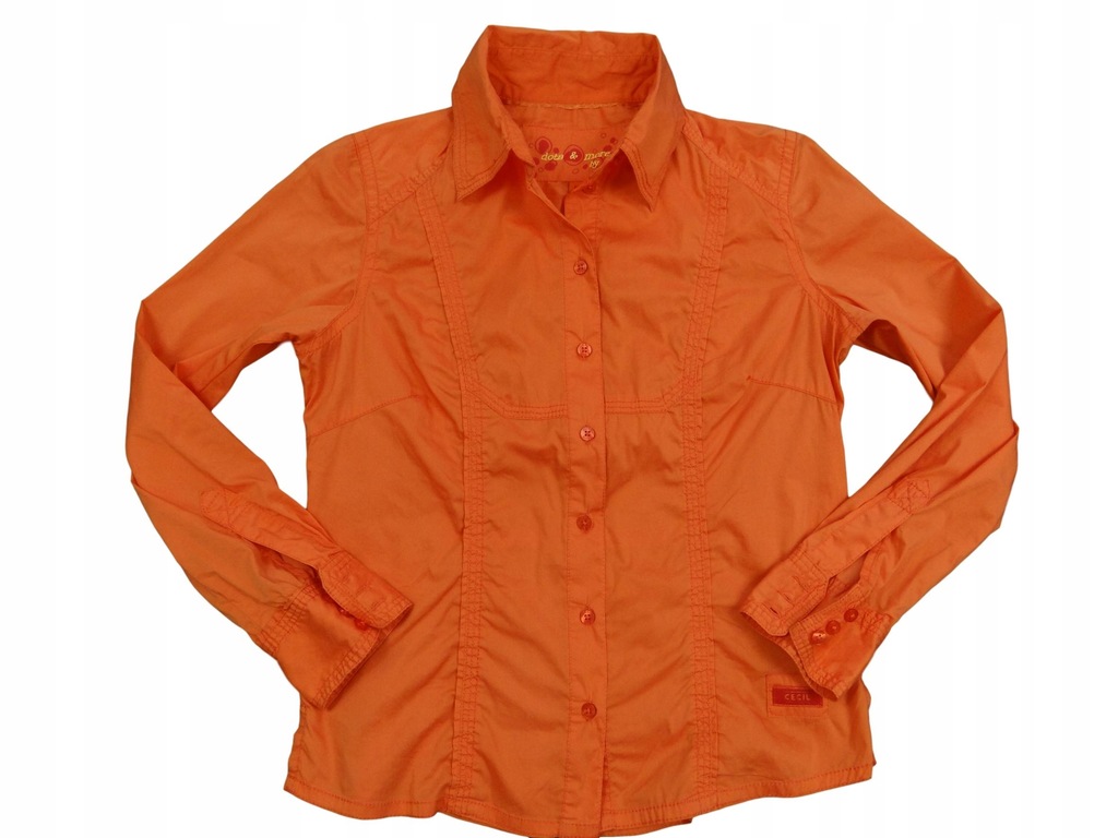 413 CECIL DAMSKA koszula orange 40